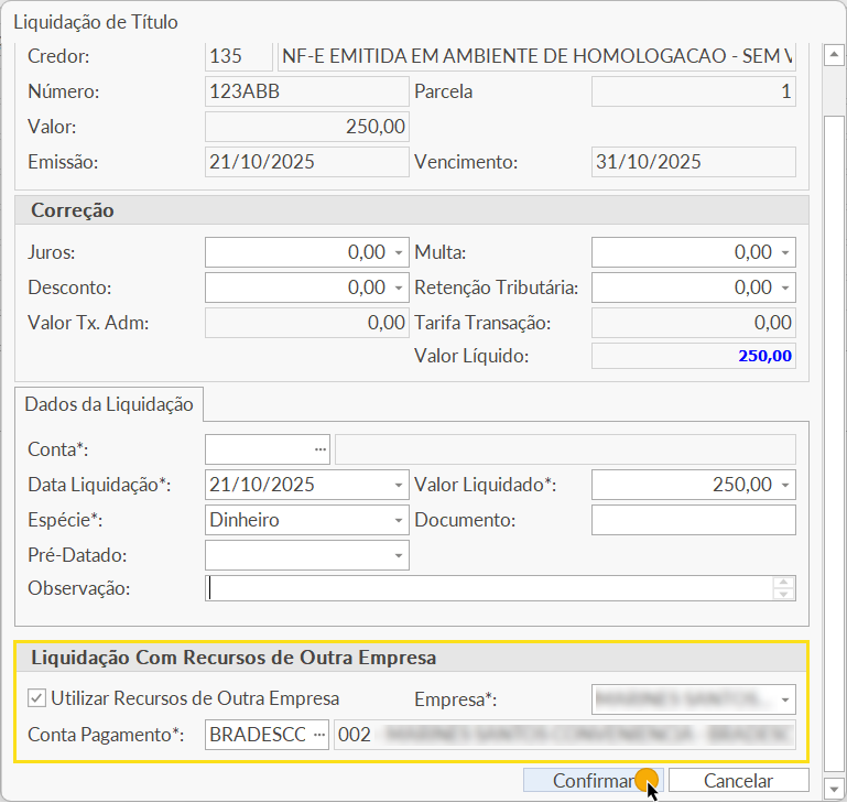 Liquidacao Titulos - Liquidação Rec Outr Empresa.png